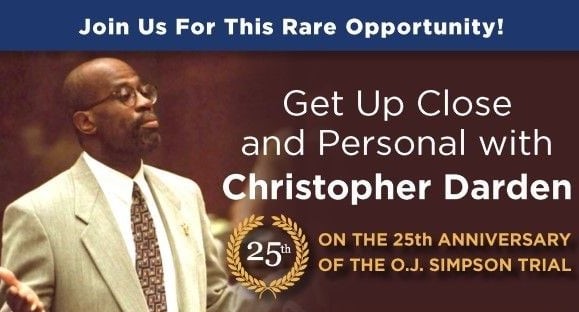 Webinar: Up Close and Personal with Chris Darden
